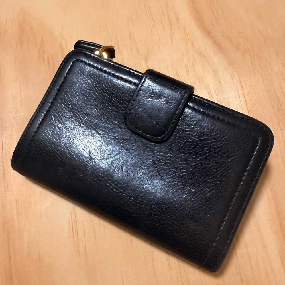 Prada Black Leather Card Holder with Bow - Picture 4 of 8